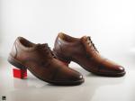 Formal brown leather shoes - 2