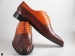 Men's formal leather oxford shoes - 2