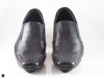 Daily wear office black cut shoes - 3