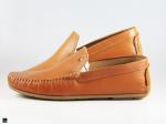 Elegant Tan drive-in loafers - 4