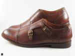 Men's genuine leather formal shoes - 5