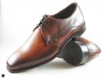 Patina finished cognac plain vamp - 5