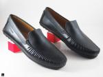 Men's comfort casual leather loafers - 5