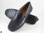 Men's comfort casual leather loafers - 1