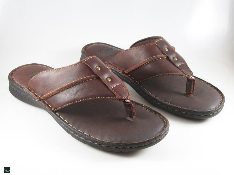 Thong strap Brown Flip flop Slippers