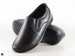 Men's formal leather slip-on shoes - 1