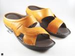 Outdoor Tan sandals in leathers - 1