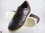 Men's comfort casual leather shoes - 5