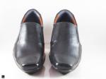 Daily wear office black cut shoes - 3