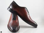 Men's formal attractive leather oxford shoes - 4