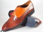 Men's formal leather oxford shoes - 1