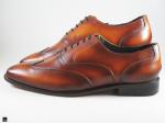 Patina finished Tan Oxford wingtip - 2