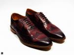 Stylish bordo Wingtip Formal shoes for Mens - 1