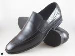 Black plain cut shoes - 2