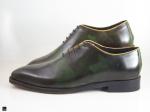 Plain vamp Oxford Green with camouflage print - 3