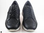 Men's casual attractive sports leather shoes - 5