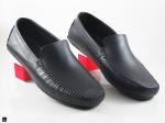 Men's casual leather loafers - 1