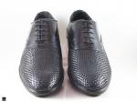 Premium office black formal shoes - 3