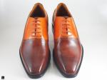 Men's formal leather oxford shoes - 3