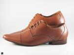 Trendy Pointed Toe cut Tan Formal shoes - 5