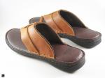 Toe ring sandal sliptype Casualwear in Tan - 2