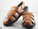 Tan leather sandals - 1