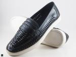 Men's casual leather loafers - 4