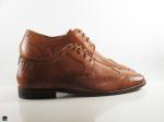 Decorated brown elite formal shoes - 4