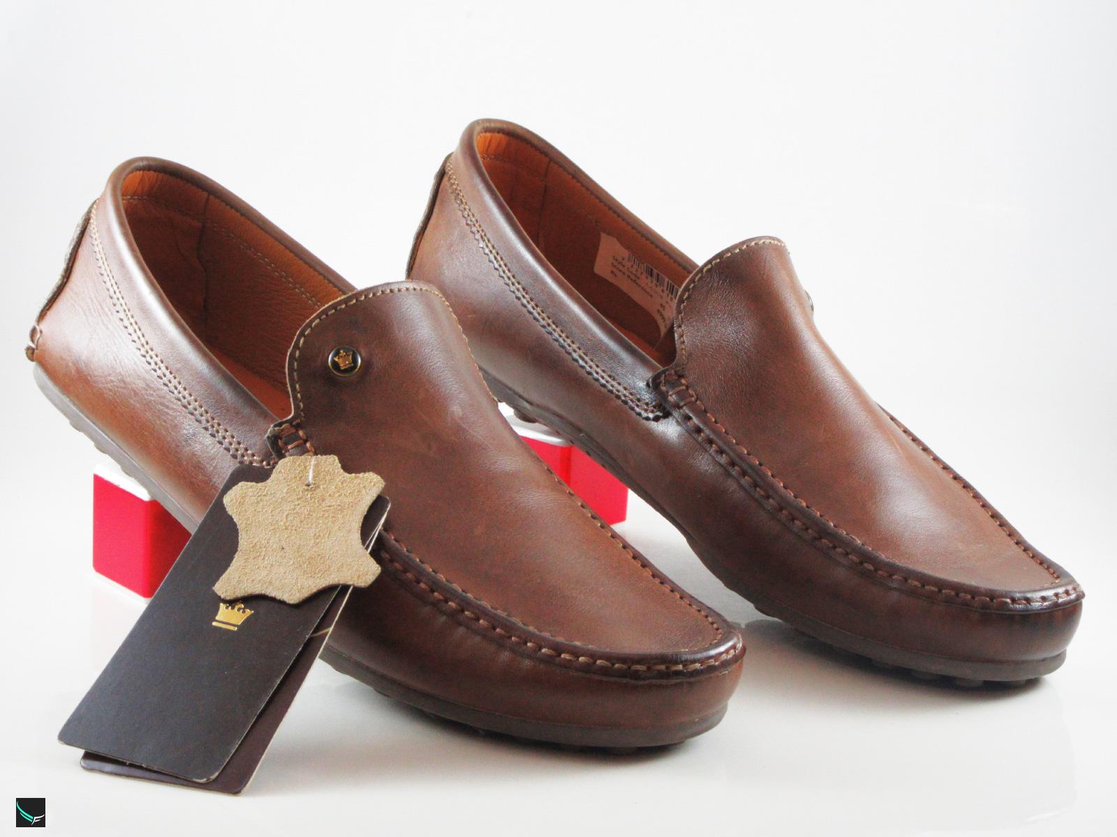 Men's Casual Leather Loafers - 3825 - Leather Collections On Frostfreak.com