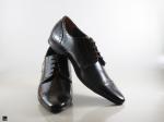 Men's formal shiny leather shoes - 5