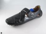 Stylish genuine leather casual black sandals for men - 2