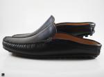 Stylish black half shoe - 5