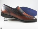 Patina finished cognac Loafer W saddle - 4