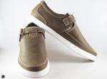 Grass green quality casual shoes - 4