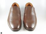 Mens Slipon Brown Leather Shoe for Office - 3