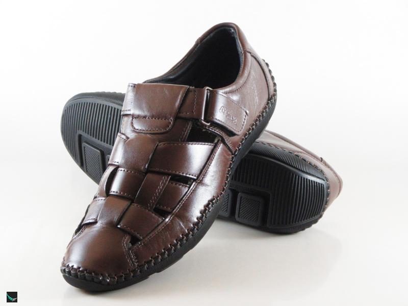 Genuine leather men's series attractive shoes