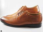 Stylish men's formal shoe for plain derby with mesh print with Toledo finishing - 4