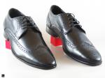 Men's formal leather elite shoes - 1