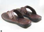 Handmade Brown genuine leather for Casualwear - 2