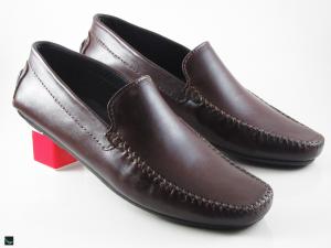 Men's casual leather loafers