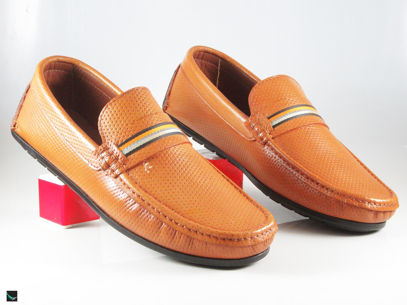 Mens Stylish Tan Leather Loafers 4715 Leather Collections On 8082