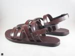 Brown Leather durable sandals - 1