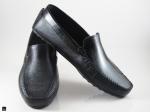 Men's casual leather loafers - 3