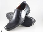 Daily wear office black cut shoes - 1