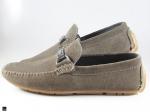 Buckle type loafers in Grey - 5