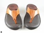 Leather thong strap sandals for Mens - 4