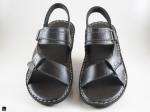 Men's formal leather attractive sandals - 1