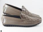 Men's stylish leather loafers - 2