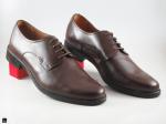 Men's genuine leather formal shoes - 1