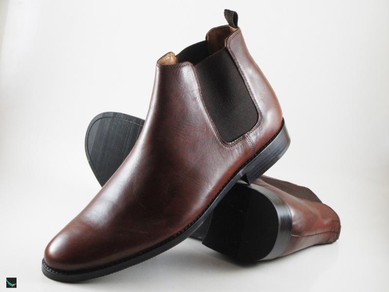 Men's Formal Leather Boots - 3800 - Leather Collections On Frostfreak.com